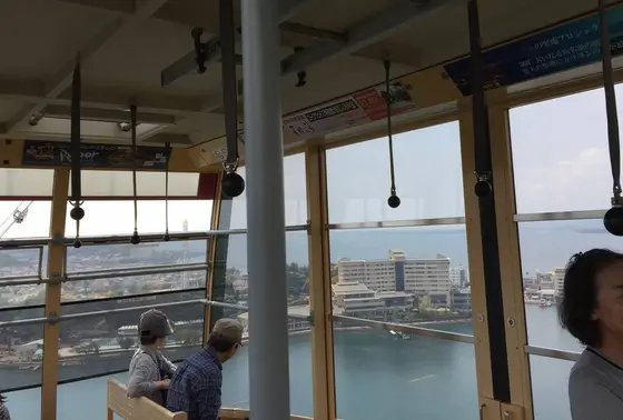 アナウンスで説明してくれます！