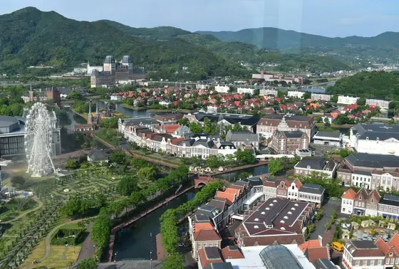 上からの景色