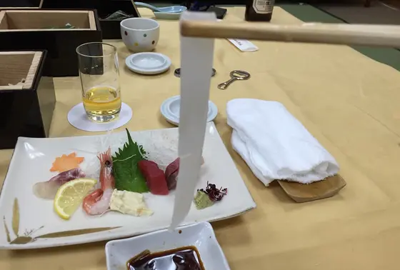 葛の刺し身
