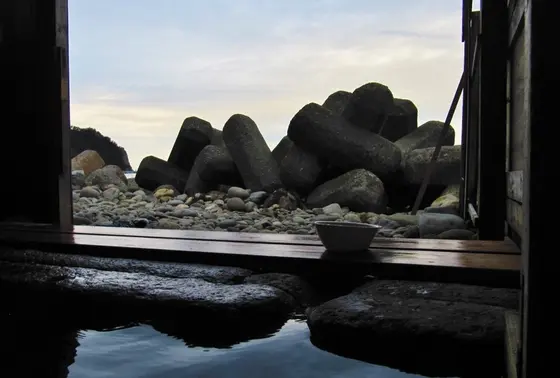 湯船からの風景