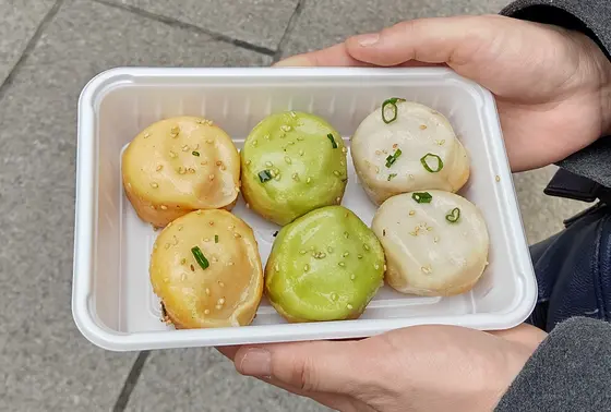 ３種類焼き小籠包