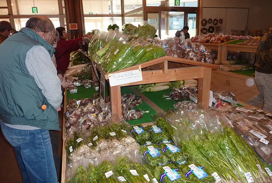 産地直売の野菜たち