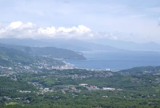 山頂からの景色