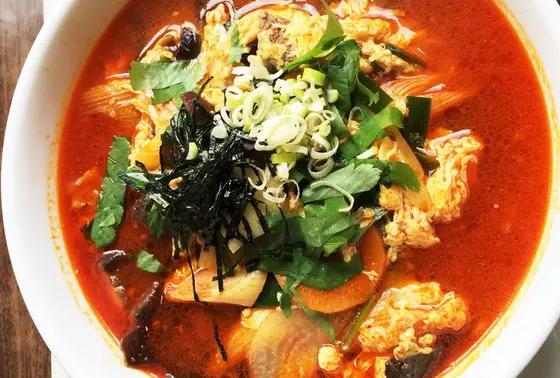 牛カルビラーメン