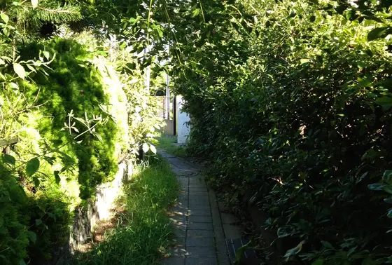 無名の路地裏