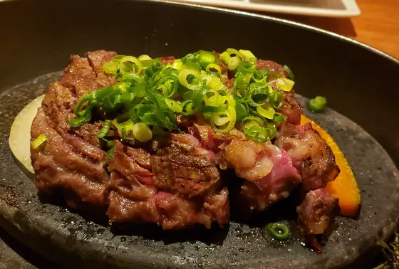 ディナーはバイキング