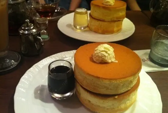 スフレパンケーキ