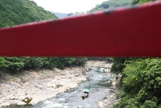 トロッコの中