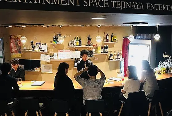 店内カウンター席