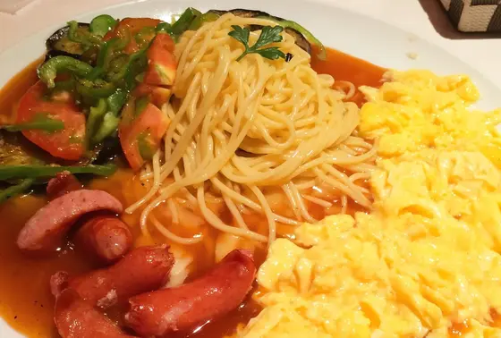 名古屋名物あんかけスパゲッティ
