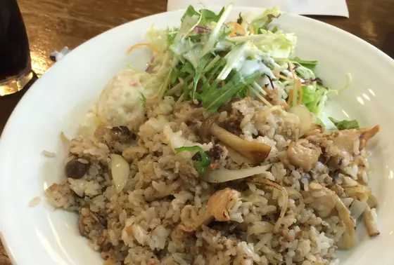 バーボンライスでまずは1満腹