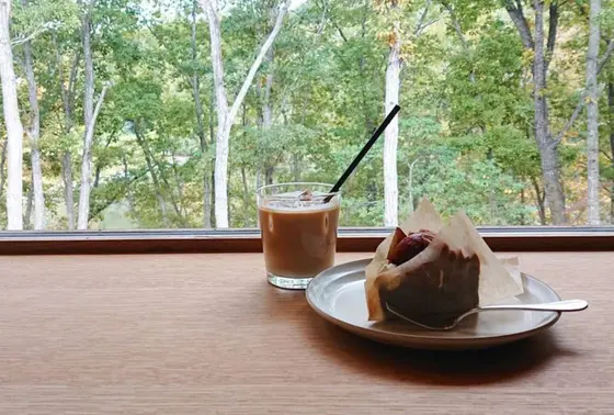 自然を眺めながらの
カフェタイム～♪

