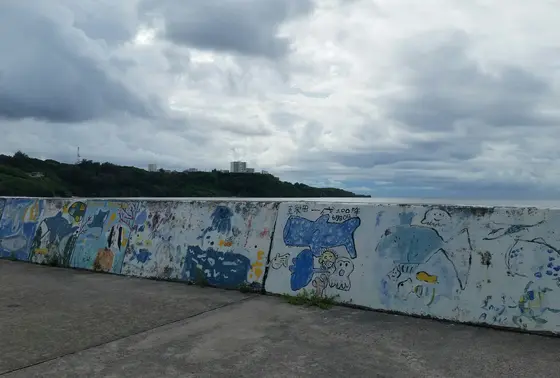 明るい時の長浜ビーチ