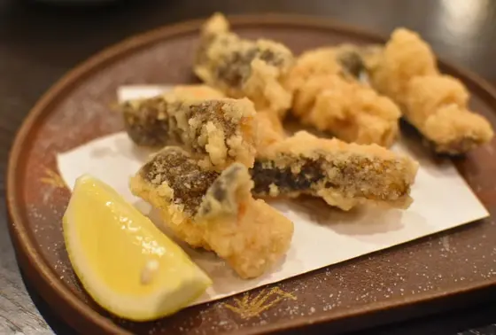 ウツボの唐揚げ