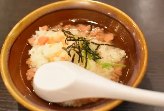 鮭のお茶漬け