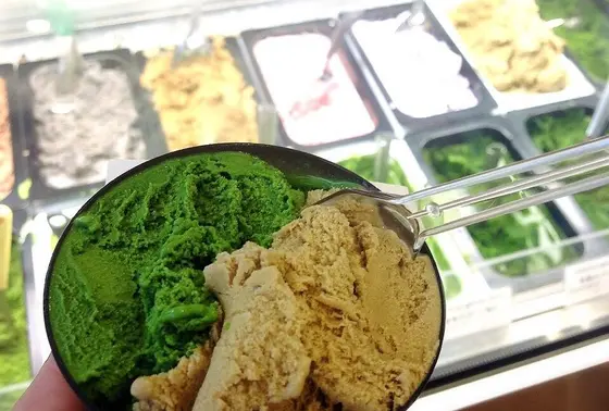 抹茶ジェラート