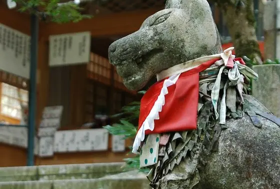 境内にある豊川稲荷