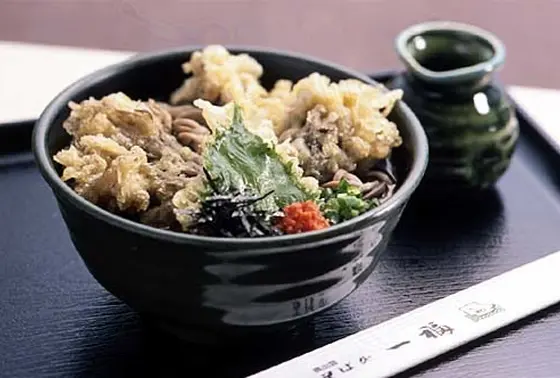 舞茸天婦羅そば