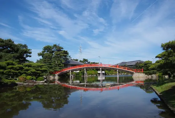 邀月橋でこんな写真も！