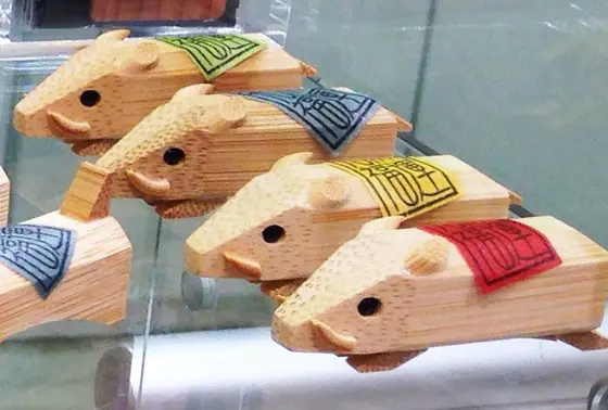 イノシシの箸置き