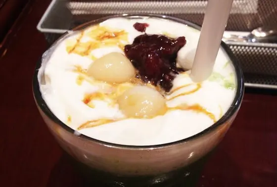 抹茶のスムージー