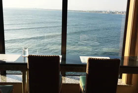 目の前に広がる海原