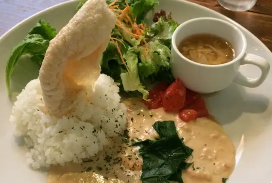 ランチセットを食べました