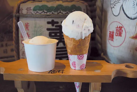 吟醸スイーツが味わえる^^