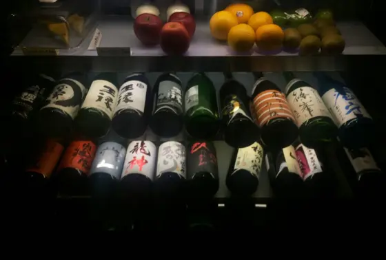 日本酒の品揃え◎