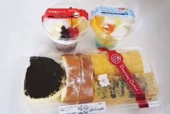 種類豊富なスイーツ