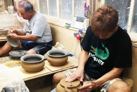 陶芸見学