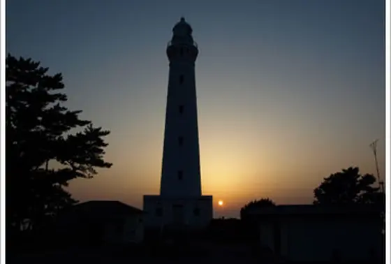 夕日