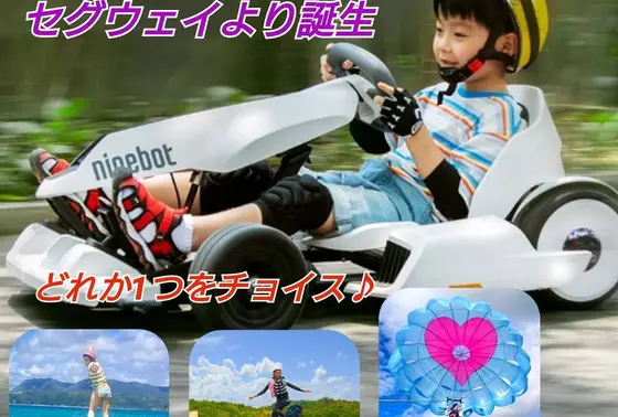 セグウェイ・ゴーカート３３００円