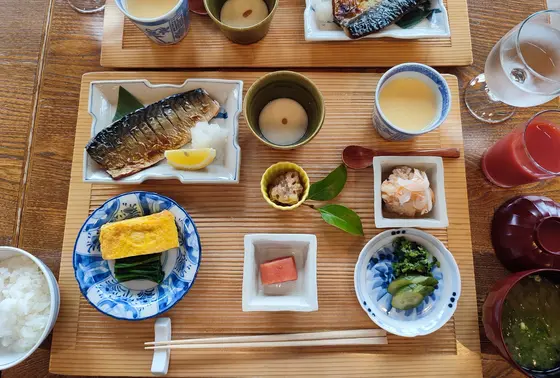 和食の朝食