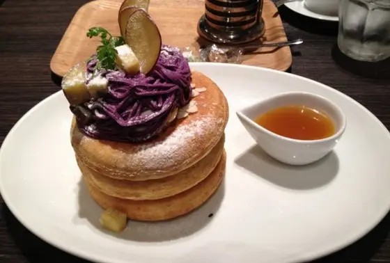 季節のパンケーキ