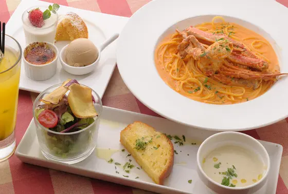 この写真ほぼそのまま！1300円のコースのコスパが最高♡