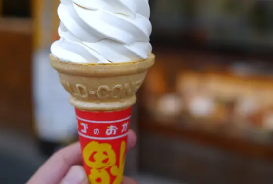杏仁ソフトクリーム♡
