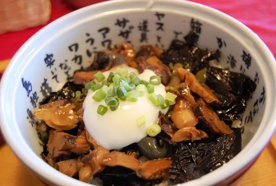 サザエ丼！