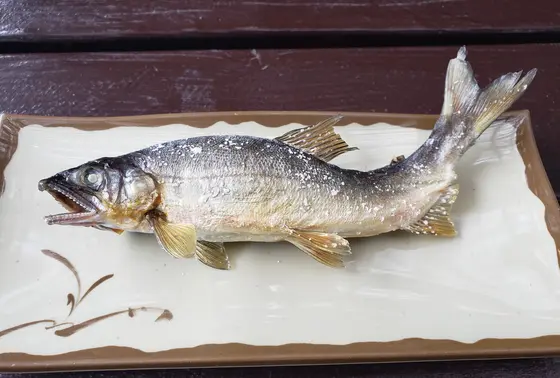鮎の塩焼き