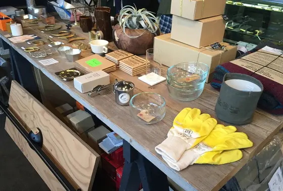 世界観のある店内。