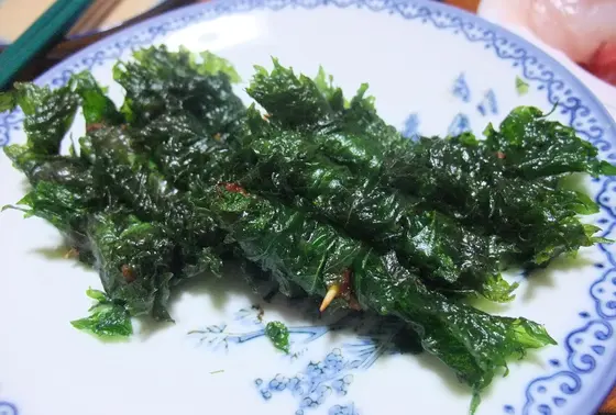 名物「しそ巻き」