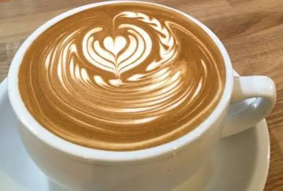 カフェアートが素敵