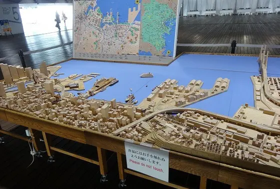 横浜の模型