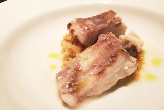 クエのリゾット