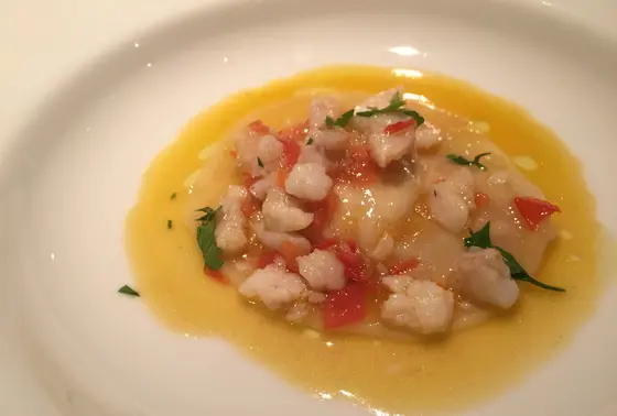 甘鯛のラビオリ