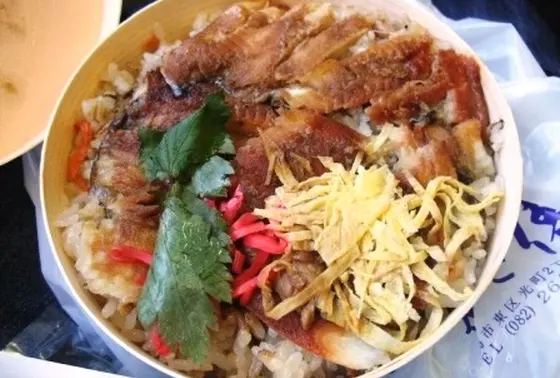 「特製穴子御飯」