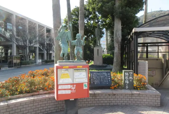 郵便ポスト・阿波おどり