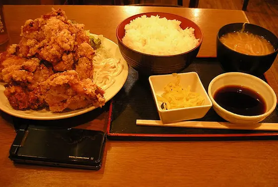 唐揚げ定食
