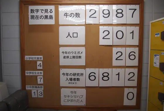 数字で見る黒島
