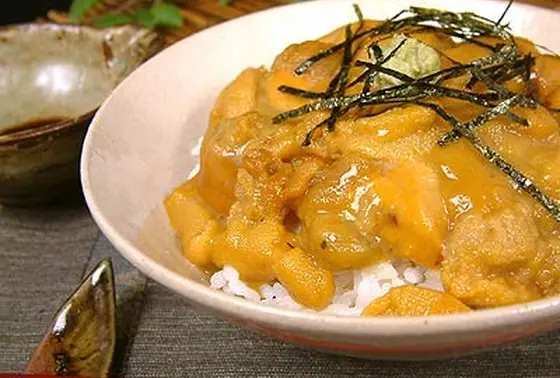 ウニ・アワビ・イカ刺し